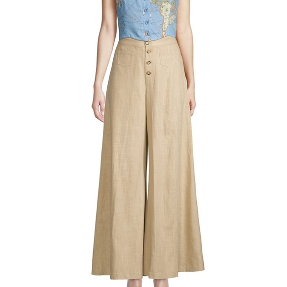 STAUD Pants - New Staud Linen Pants